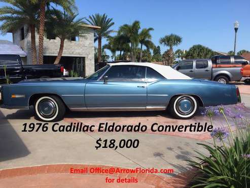 1976 Cadillac El Dorado Convertible for sale in Daytona Beach, FL
