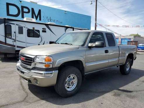 2003 GMC Sierra 2500HD SLE 4dr Extended Cab 4WD SB DURAMAX - cars & for sale in Albuquerque, NM