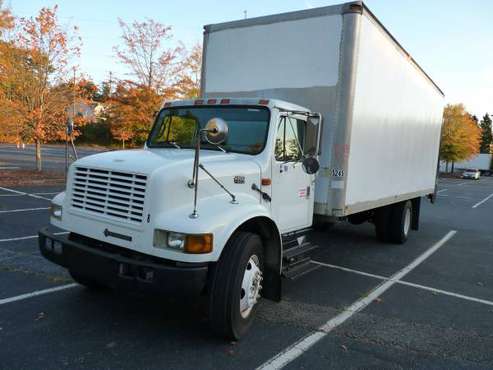 2002 International 4700 AUTO 24' Box Truck 7.3L PowerStroke Liftgate... for sale in Duluth, GA