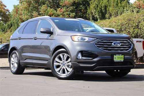 Certified 2019 Ford Edge Titanium SUV - cars & trucks - by dealer -... for sale in Santa Rosa, CA