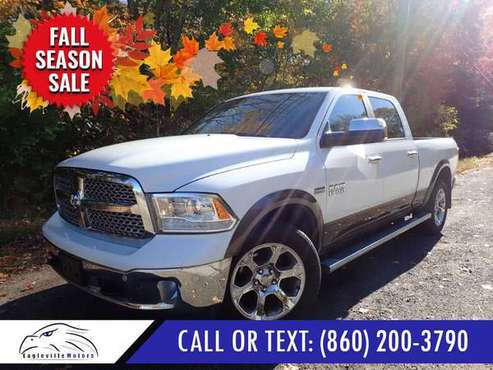 2017 Ram 1500 Laramie 4x4 Crew Cab 64 Box CONTACTLESS PRE APPROVA -... for sale in Storrs, CT