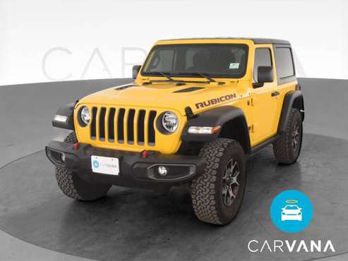2019 Jeep Wrangler Rubicon Sport Utility 2D suv Yellow - FINANCE -... for sale in NEWARK, NY