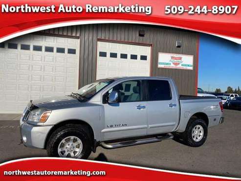 2005 Nissan Titan 4WD Crew Cab SE - cars & trucks - by dealer -... for sale in Airway Heights, WA