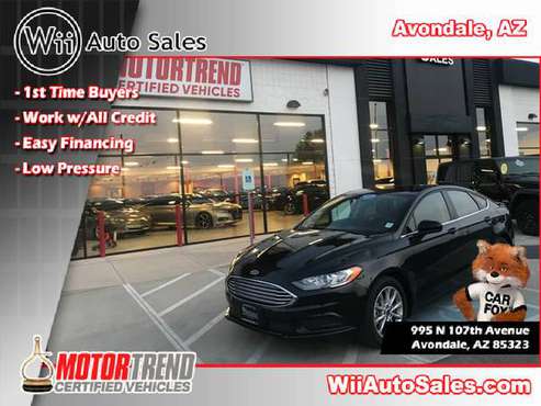 !P5822- 2017 Ford Fusion SE Buy Online or In-Person! 17 sedan - cars... for sale in Houston, AZ