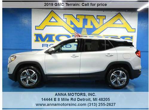 2019 GMC TERRAIN SLT AWD,$495*DN AVAILABLE-APPLY ONLINE OR CALL... for sale in Detroit, MI