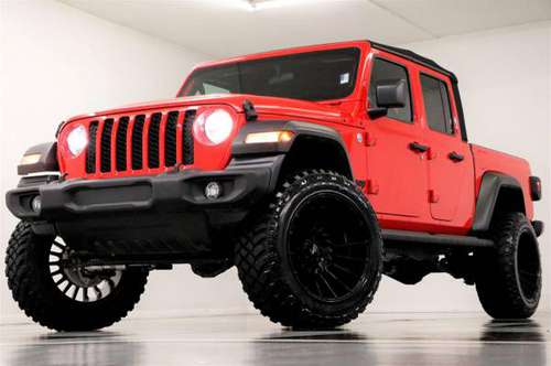 APPLE CARPLAY - CAMERA Red 2020 Jeep Gladiator Sport S 4X4 4WD for sale in Clinton, GA