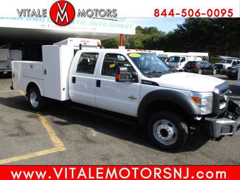 2016 Ford Super Duty F-550 DRW CREW CAB 4X4 SERVICE BODY, DIESEL for sale in South Amboy, PA