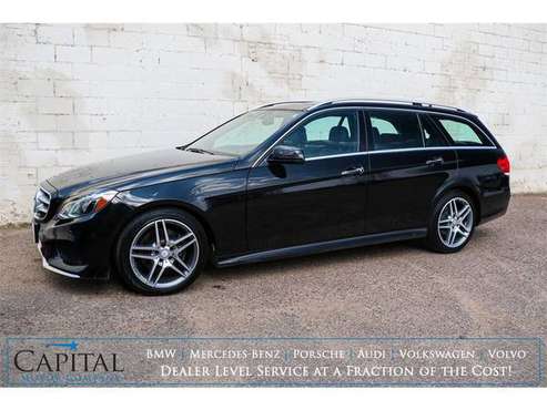 Luxury 7-Passenger Mercedes E350 Sport 4MATIC Wagon w/AMG Rims for sale in Eau Claire, WI