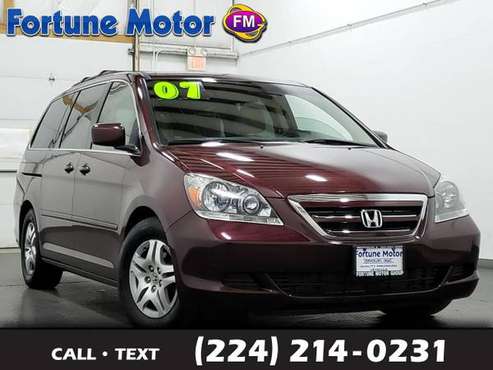 2007 Honda Odyssey 5dr EX - - by dealer for sale in WAUKEGAN, IL