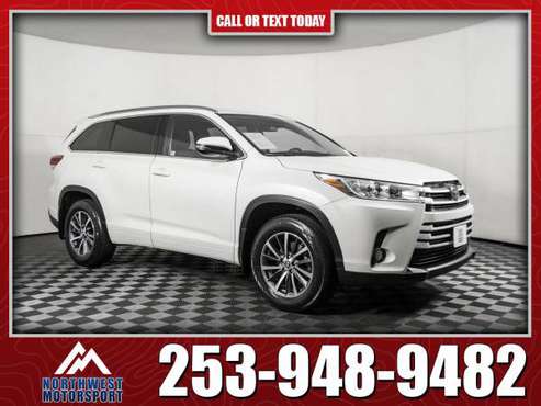 2018 Toyota Highlander XLE AWD - - by dealer for sale in PUYALLUP, WA