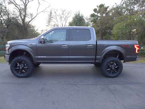 2018 Ford F150 Lariat FX4 CrewCab DIESEL 4WD, BDS lift 13k miles for sale in Sacramento , CA