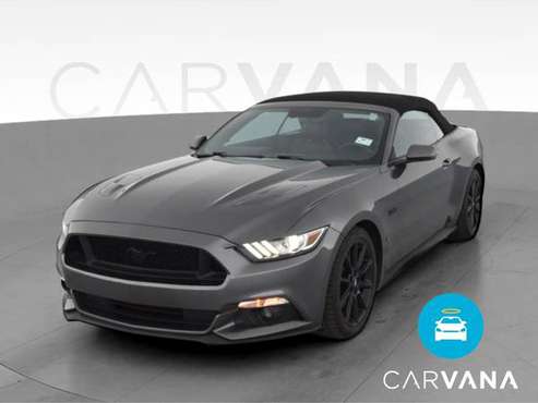 2016 Ford Mustang GT Premium Convertible 2D Convertible Gray -... for sale in Ronkonkoma, NY