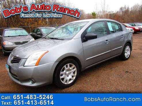2012 Nissan Sentra 4dr Sdn I4 CVT 2.0 S - cars & trucks - by dealer... for sale in Lino Lakes, MN
