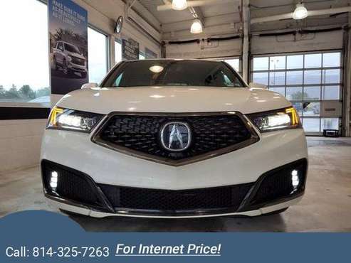 2019 Acura MDX 3 5L Technology Pkg w/A-Spec Pkg suv White - cars & for sale in State College, PA