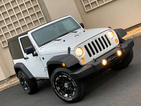 2017 JEEP WRANGLER SPORT JK 4X4, 1 OWNER! 2 SETS OF WHEELS! ONLY... for sale in Saugus, MA