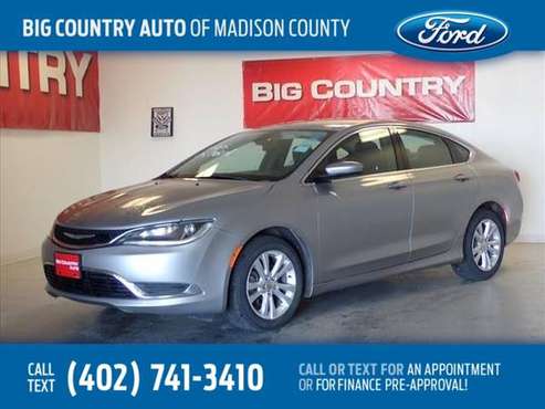 2015 Chrysler 200 4dr Sdn Limited FWD - - by for sale in Madison, IA