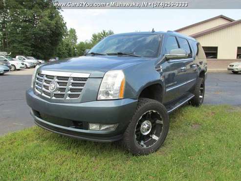 2008 CADILLAC ESCALADE ESV 4x4 LIFTED TV/DVD LEATHER HTD SEATS NAVI for sale in Mishawaka, IN