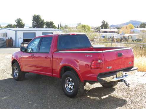 2001 Ford 150 Crew cab. 4x4 - cars & trucks - by owner - vehicle... for sale in Mayer, AZ