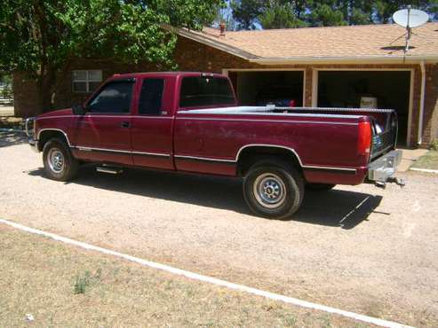 1996 Chevrolet 2500 6.5 Turbo Diesel - cars & trucks - by dealer -... for sale in Levelland, TX
