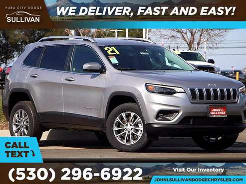 2021 Jeep Cherokee Latitude Lux FOR ONLY 475/mo! for sale in Yuba City, CA