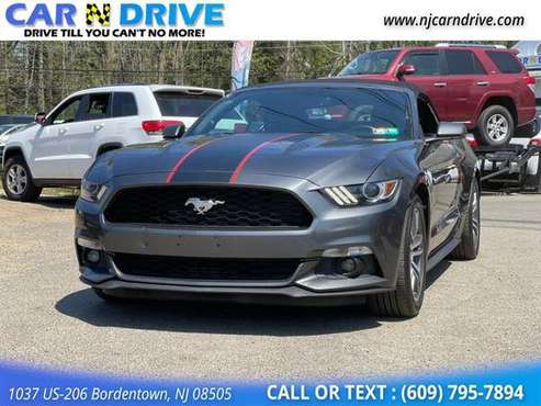 2016 Ford Mustang EcoBoost Premium Convertible - - by for sale in Bordentown, NY
