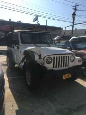 2002 Jeep Wrangler TJ - AS IS/Parts for sale in East Rockaway , NY