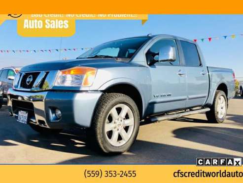 2010 Nissan Titan SE 4x4 4dr Crew Cab SWB Pickup with - cars &... for sale in Fresno, CA