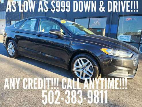 2013 FORD FUSION SE!!! LOTS OF EXTRAS!!! WARRANTY!!! ANY CREDIT!!!... for sale in Louisville, KY