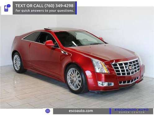 2014 Cadillac CTS Coupe Performance Coupe - - by for sale in Escondido, CA