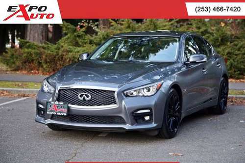 2016 Infiniti Q50 Red Sport 400 AWD 4dr Sedan ~!CALL/TEXT !~ - cars... for sale in Tacoma, OR