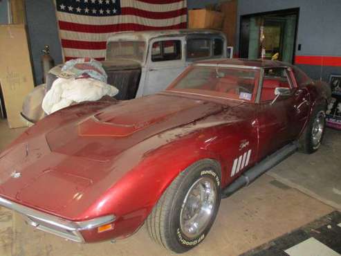 1969 CORVETTE...ALL ORIGINAL...LOW PRICE ONLY $24,500...NICE! - cars... for sale in Garwood, NJ