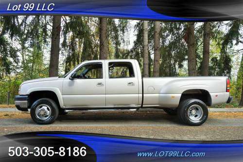 2005 *CHEVROLET* *3500* LT 4X4 HD 6.6L DURAMAX *DUALLY* LEATHER LONG B for sale in Milwaukie, OR