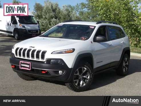 2015 Jeep Cherokee Trailhawk 4x4 4WD Four Wheel Drive SKU:FW673353 for sale in Centennial, CO