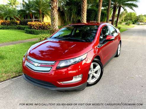 LIKE NEW 2014 CHEVROLET VOLT HYBRID CLEAN TITLE/ CLEAN CARFAX - cars... for sale in Hollywood, FL