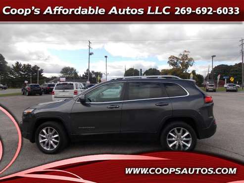 2014 Jeep Cherokee Limited 4WD for sale in Otsego, MI