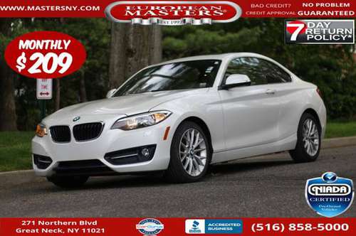 2016 BMW 228i xDrive - - by dealer - vehicle for sale in Great Neck, NY