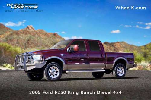 2005 Ford F250 King Ranch Diesel 4x4 - cars & trucks - by dealer -... for sale in Bylas, AZ