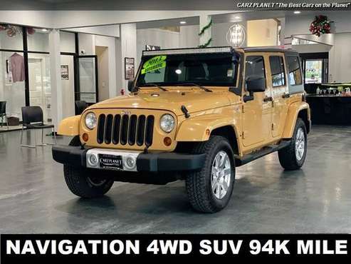 2013 Jeep Wrangler Unlimited Sahara 4WD SUV LIGHT BAR NAV JEEP 4X4... for sale in Gladstone, OR