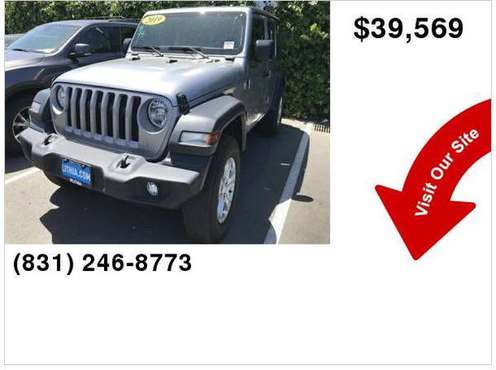 2019 Jeep Wrangler Unlimited Sport - Lower Price for sale in Seaside, CA