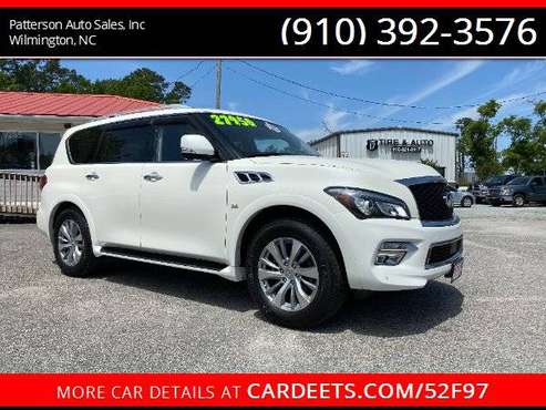 2015 INFINITI QX80 - - by dealer - vehicle automotive for sale in Wilmington, NC