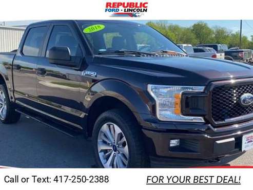 2018 Ford F150 XL pickup Red - - by dealer - vehicle for sale in Republic, MO