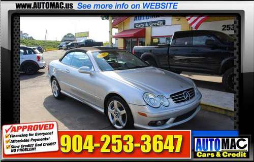 2005 Mercedes-Benz CLK-Class 👍MANY CARS AND TRUCKS // Bad Credit -... for sale in Jacksonville, FL