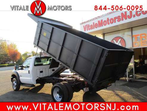 2012 Ford Super Duty F-550 DRW 12 DUMP TRUCK, 4X4 DIESEL - cars & for sale in South Amboy, NY