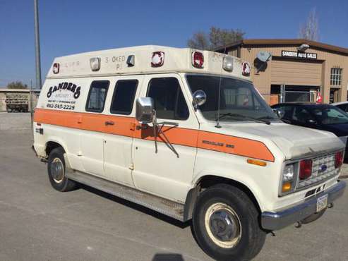 1987 FORD E350 (MOBILE BUSINESS) 74,000 MILES - cars & trucks - by... for sale in Lincoln, NE