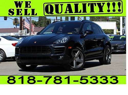 2016 PORSCHE MACAN S AWD **$0 - $500 DOWN. *BAD CREDIT WORKS FOR CASH* for sale in North Hollywood, CA