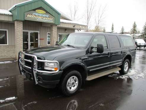 2003 ford excursion diesel limited 4x4 out of state 4wd - cars &... for sale in Forest Lake, MN