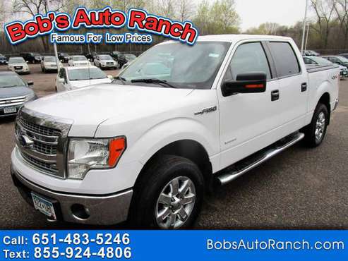 2013 Ford F-150 4WD SuperCrew 145 XLT - - by dealer for sale in Lino Lakes, MN