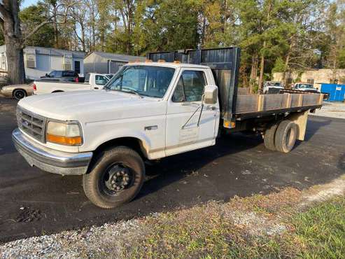 93 Ford F550 Dually 14ft Dump Bed 7.3 Diesel 230k Miles Runs Perfect... for sale in Wallace, NC