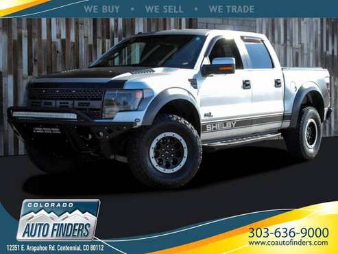 2013 Ford F-150 F150 F 150 SVT Raptor SuperCrew 5 5-ft Bed 4WD for sale in Centennial, CO