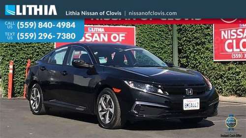 2019 Honda Civic LX CVT - cars & trucks - by dealer - vehicle... for sale in Clovis, CA